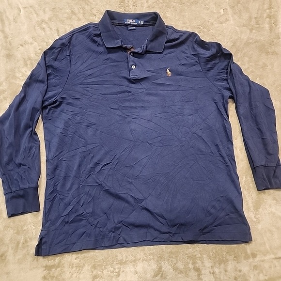 Ralph Lauren Other - Polo Ralph Lauren Blue Polo Long Sleeve Size XL Classic  Fit Mens